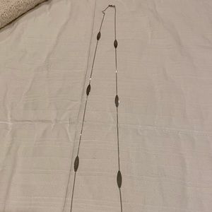 Approx. 32 inch sterling silver long necklace
